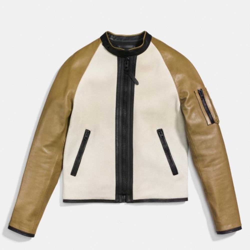 BRAND NEW - COACH Motorcycle Jacket